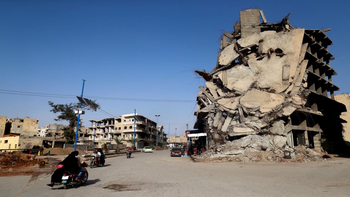 المدنيون أول ضحايا القصف والمعارك (دليل سليمان/فرانس برس)