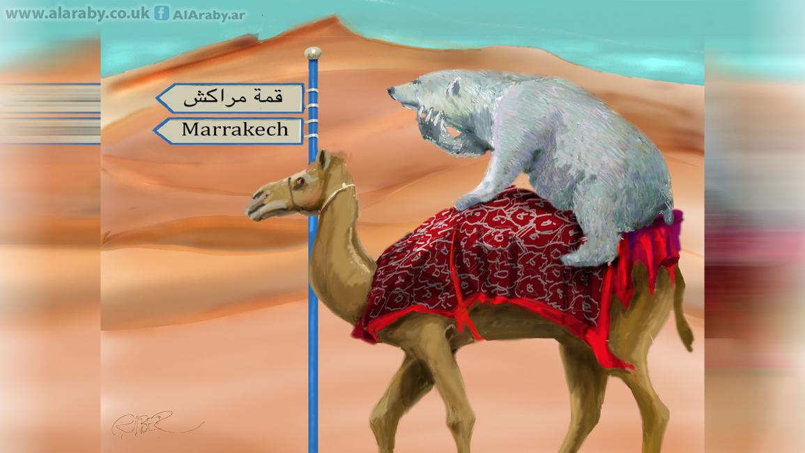 كاريكاتير قمة مراكش / كيجل