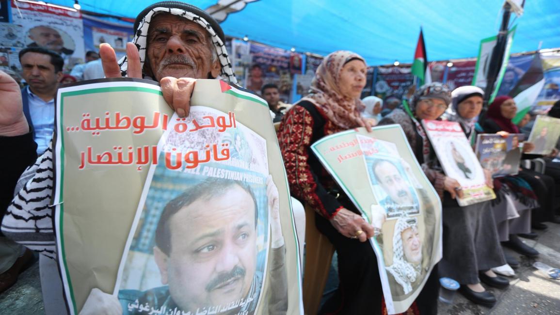 فلسطين/تضامن مع الأسرى المضربين/سياسة/عصام ريماوي/الأناضول