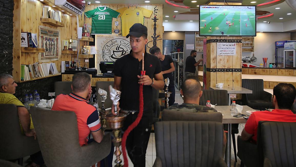 مقهى في العراق/مجتمع (صباح عرار/ فرانس برس)