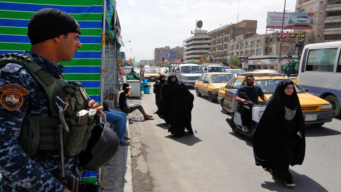 الشرطة وحدها لا تكفي لتأمين بغداد (صباح عرار/فرانس برس)