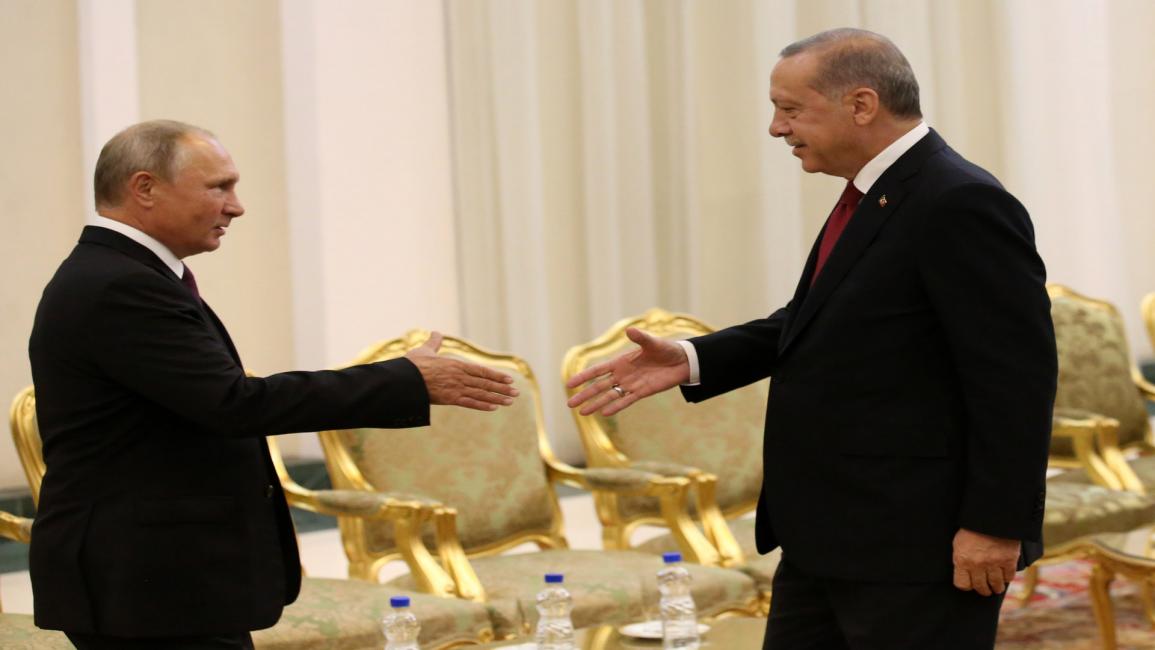 تركيا/سياسة/بوتين وأردوغان/(ميخاييل سفيتلوف/Getty)