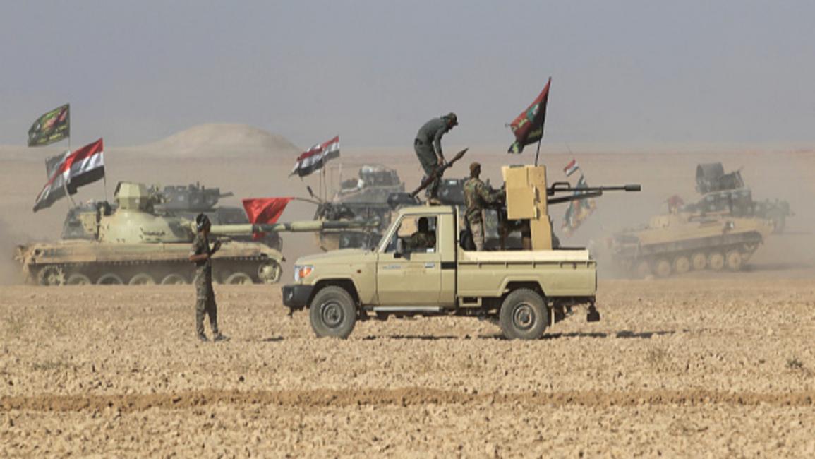 العراق/سياسة/مسلحو الحشد/(أحمد الربيعي/فرانس برس)