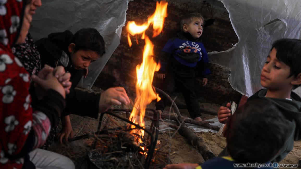 الشتاء في مخيم جباليا 3/مجتمع (محمد الحجار)