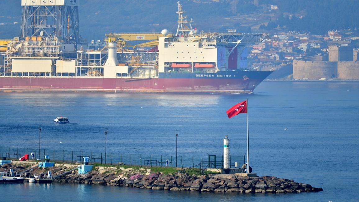 سفينة تركية لتنقيب نفط شرق المتوسط الأناضول 22 فبراير2019