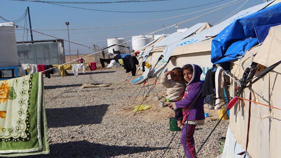 نازحون عراقيون لا يتمكنون من العودة إلى مناطقهم المحررة(تويتر)