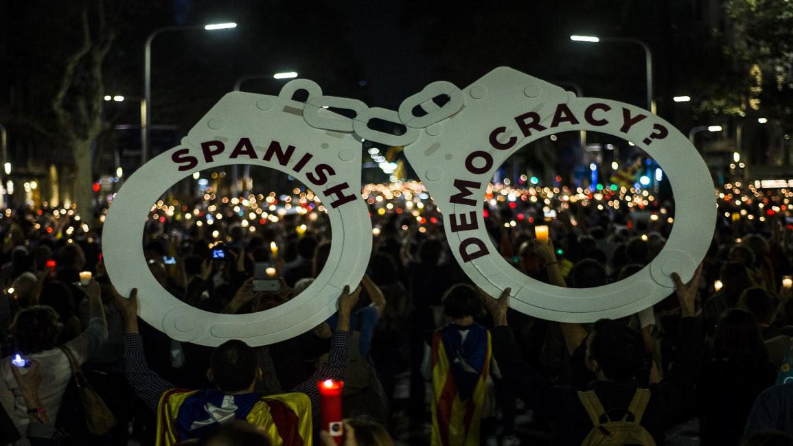 كتالونيا/مظاهرات/سياسة 