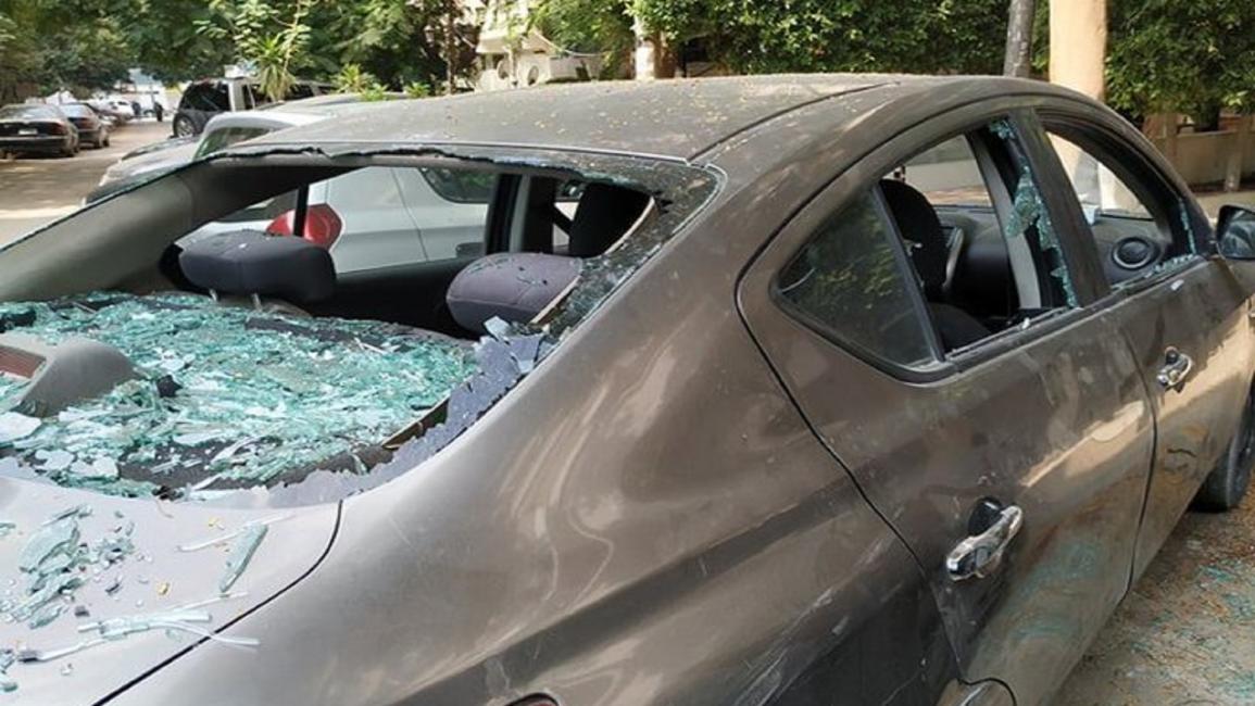 حقوقي مصري يتهم الشرطة بتحطيم سيارة يستخدمها (تويتر)