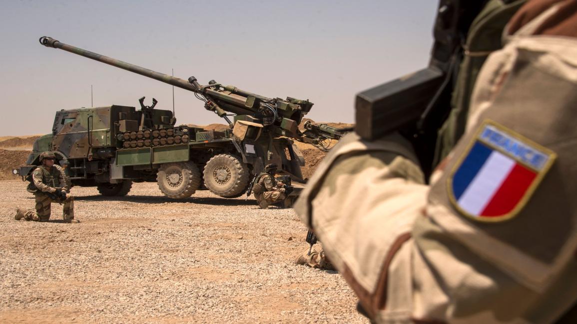 سياسة/قوات فرنسية في العراق/(فاضل سنة/فرانس برس)