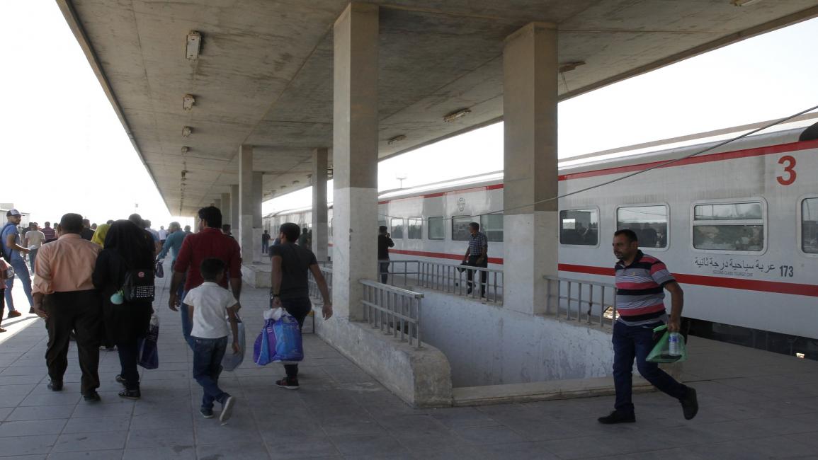 القطارات في العراق تحتاج لإعادة تأهيل (صباح عرار/فرانس برس)