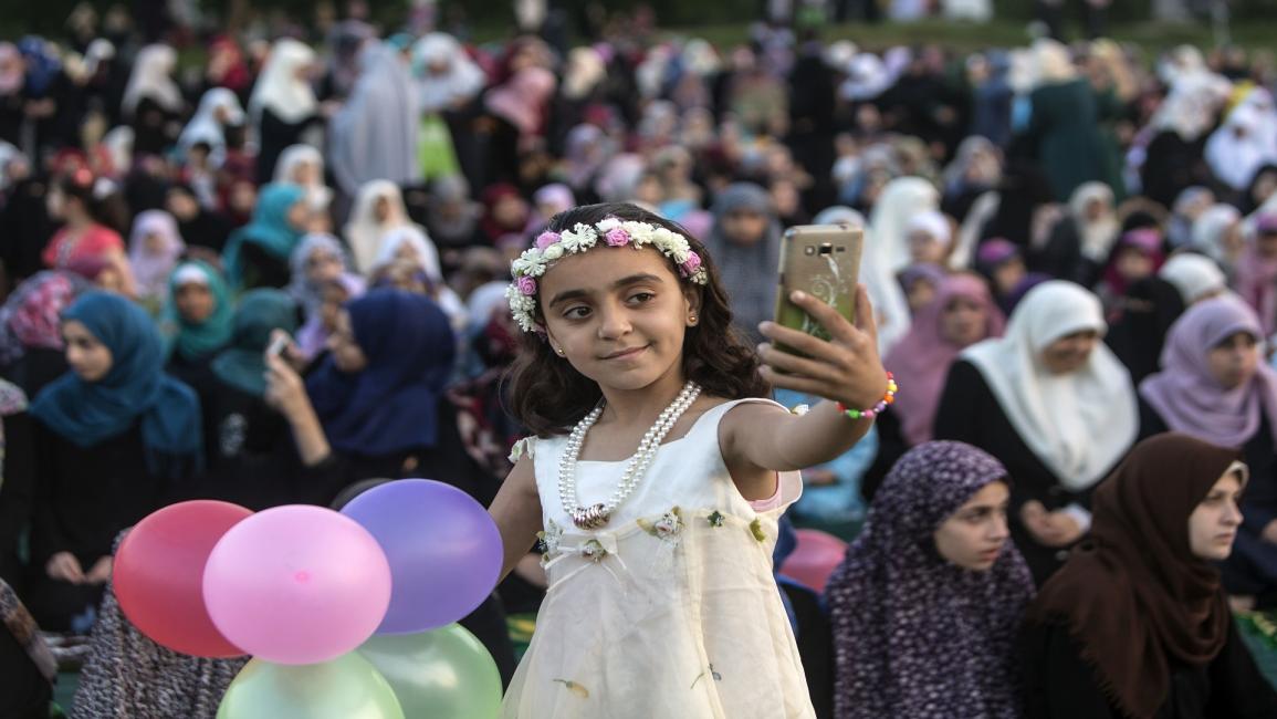 طفلة في غزة في عيد الفطر- مجتمع - 7/7/2016