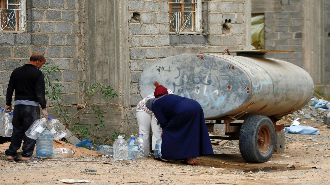 أزمة مياه في ليبيا/مجتمع (محمود تركية/ فرانس برس)