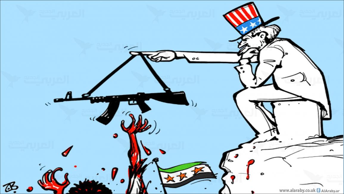كريكاتير سورية والسلاح 