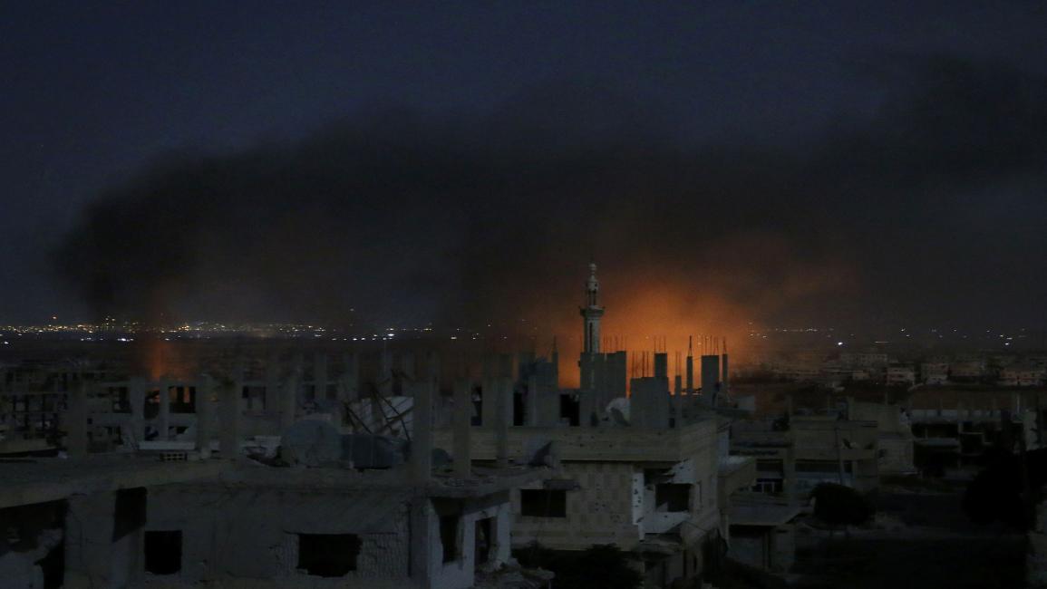 سورية/قصف درعا/سياسة/محمد أبازيد/فرانس برس