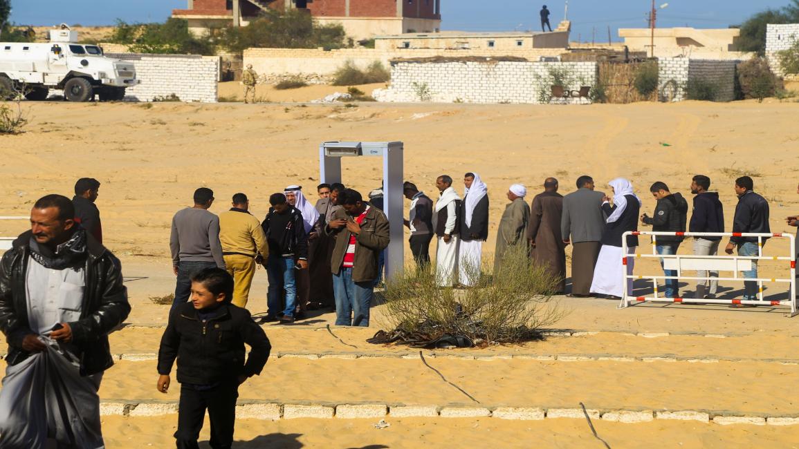 التشديد الأمني يشل الحركة في سيناء (الأناضول)