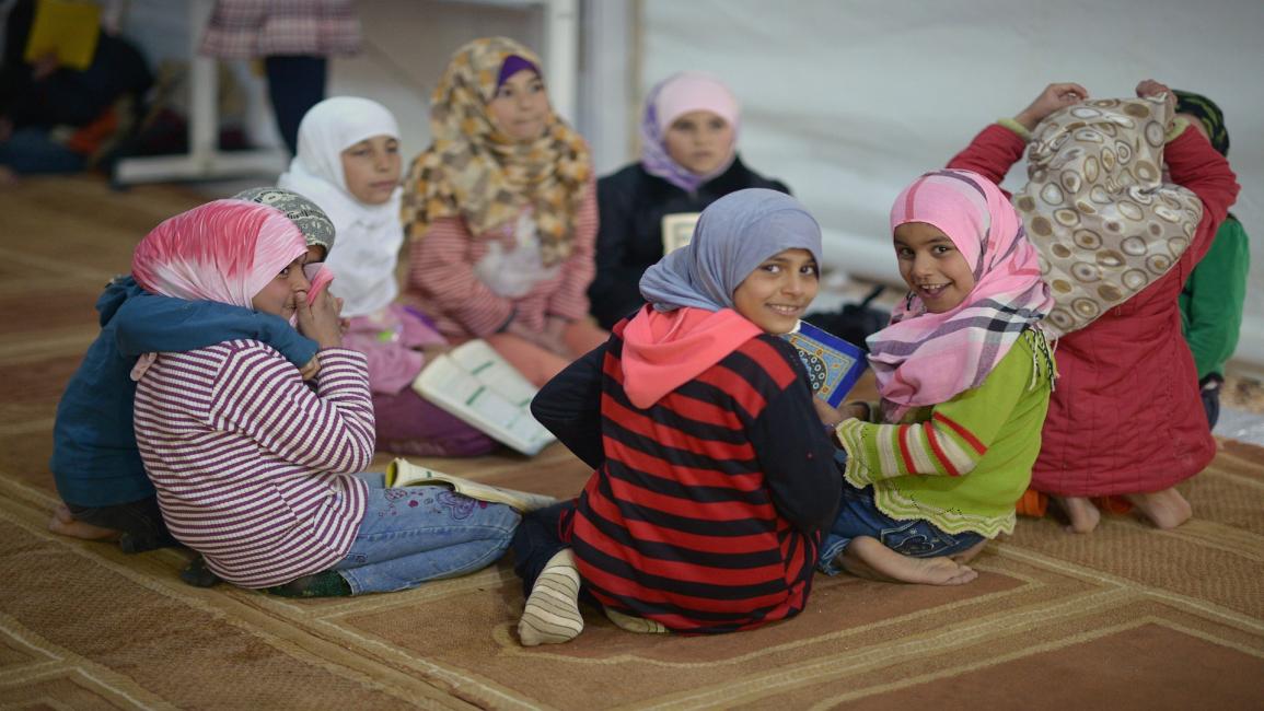 أطفال سوريون في الاردن/مجتمع/14-9-2015 (جيف ميتشيل/Getty)