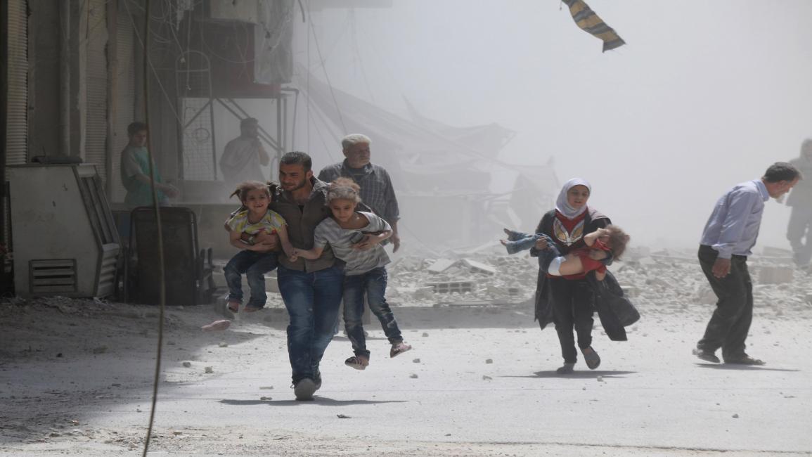 سورية/قصف الغوطة/سياسة/علاء محمد/الأناضول