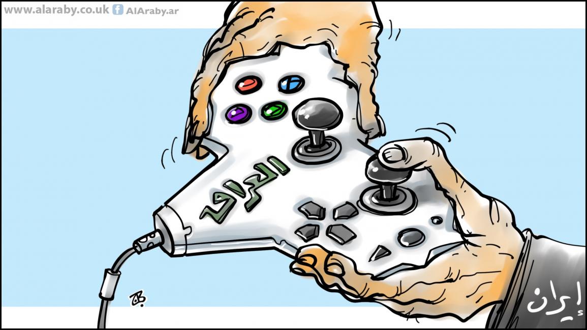 كاريكاتير العراق وايران / حجاج