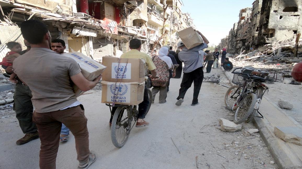 مساعدات/ سياسة/ سورية/ 08 ـ 2014