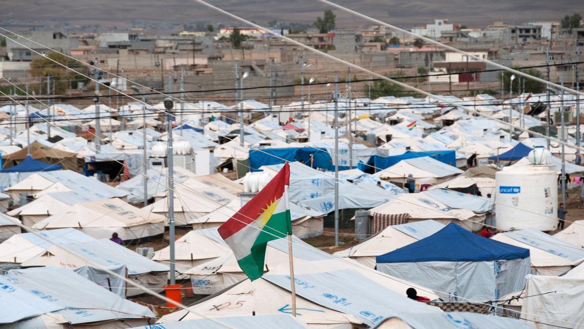 مخيم تابع لـ"يونيسيف" في كردستان (GETTY)