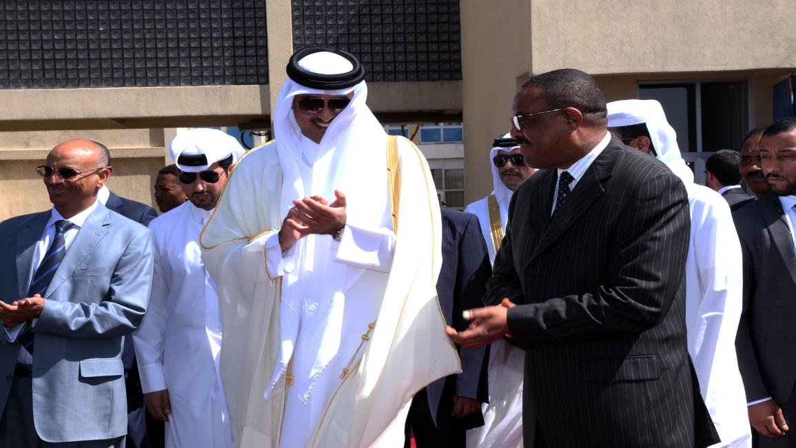 Ethiopian Prime Minister, Emir of Qatar/Anadolu
