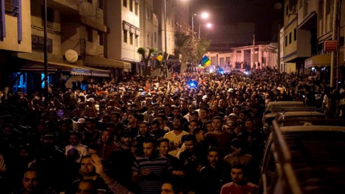 احتجاجات الحسيمة/المغرب/سياسة/(فرانس برس)