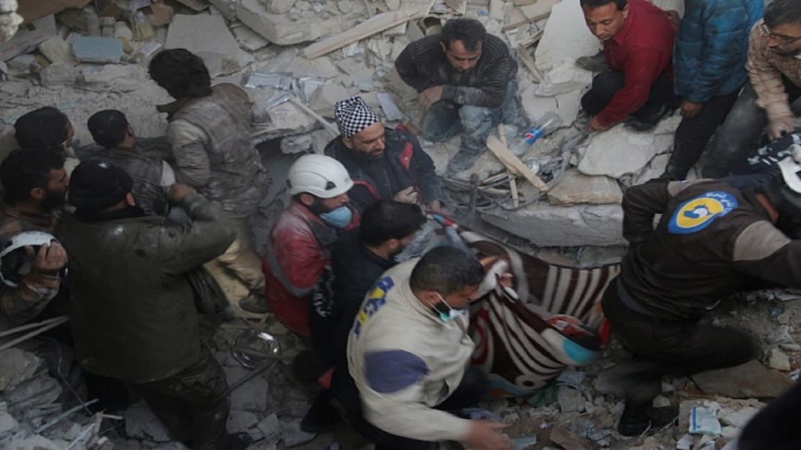 قصف مستشفى أطباء بلا حدود في إدلب، سوريا