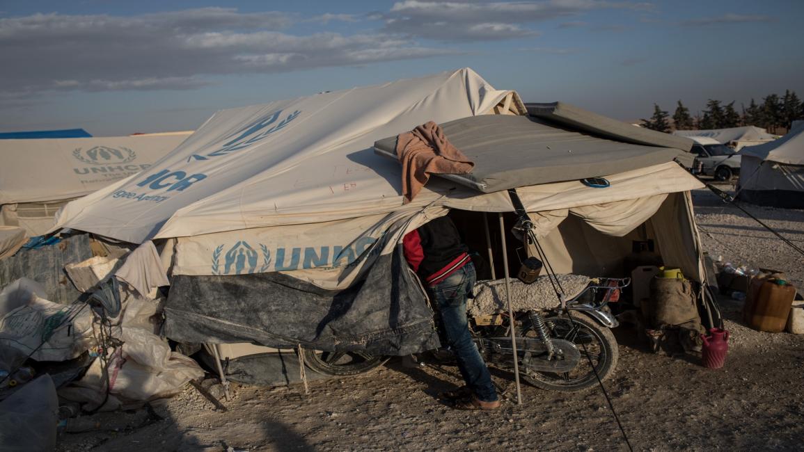 خيمة للأمم المتحدة في سورية- Getty