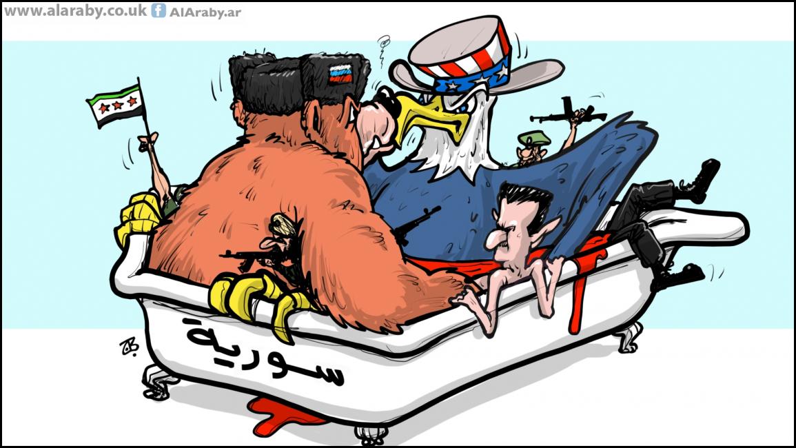 كاريكاتير سورية والتدخل / حجاج