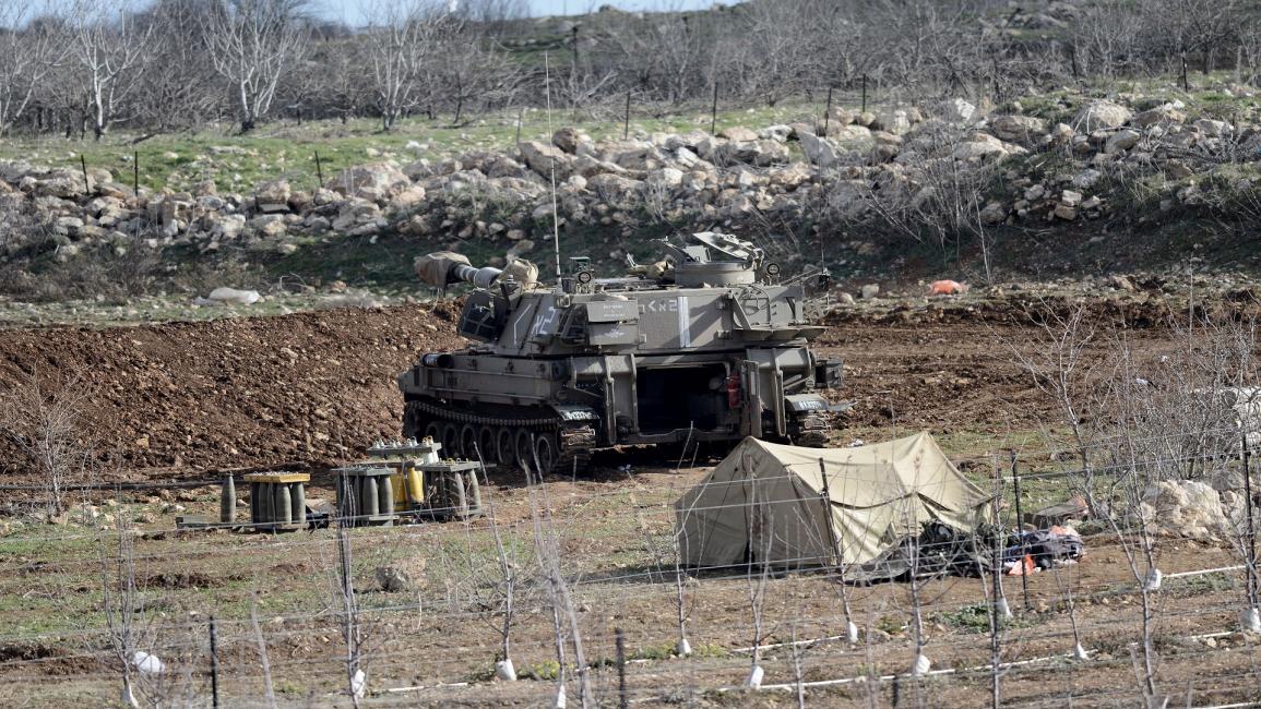 الحدود اللبنانية/تحضيان عسكرية إسرائيلية/سياسة/صالح زكي فازلأوغلو/ الأناضول