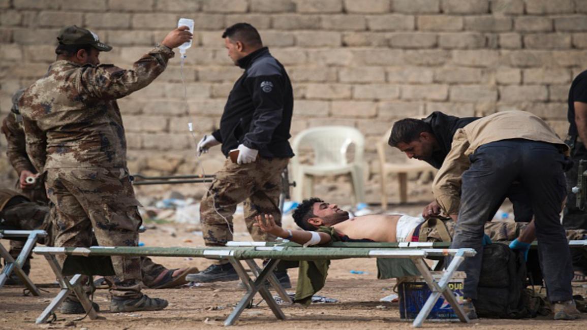 العراق/سياسة/إصابة جنود/(أود آندرسون)