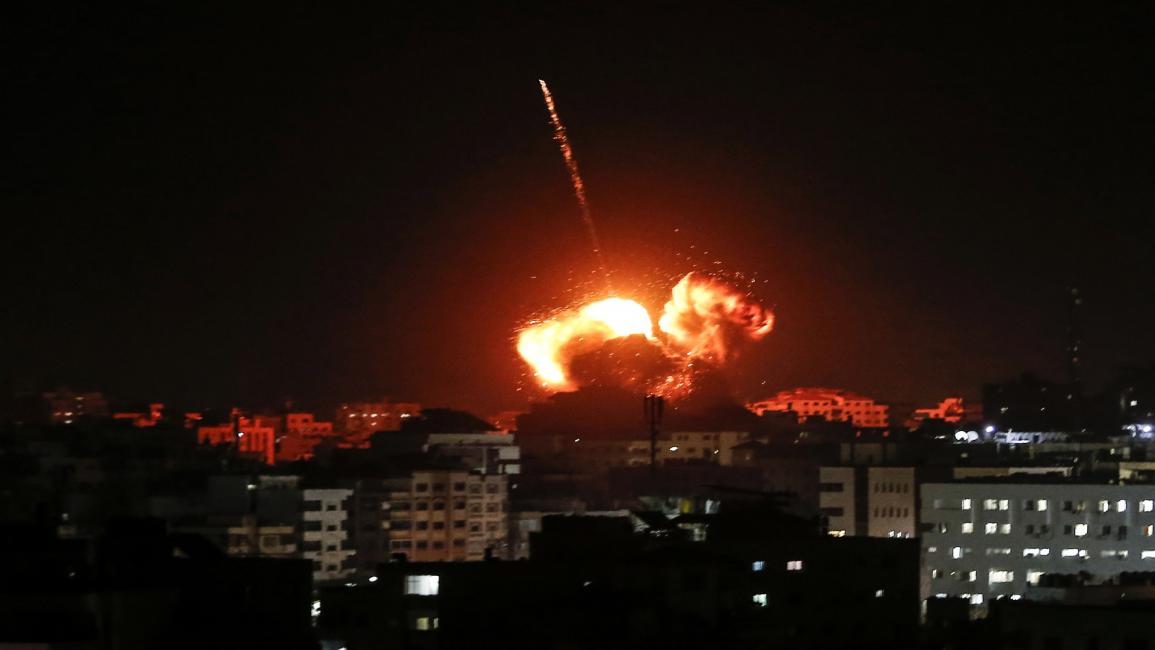 الغارات الإسرائيلية/ غزة