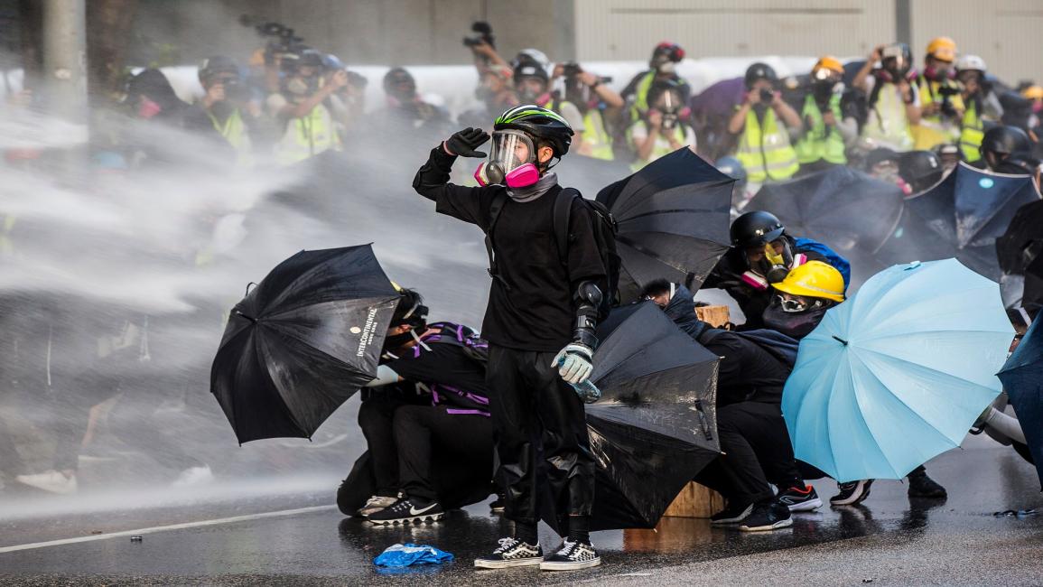 احتجاجات هونغ كونغ-اسحق لورنس/فرانس برس