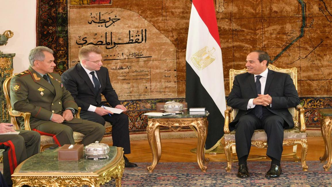 مصر/سياسة/السيسي وشويغو/(العربي الجديد)