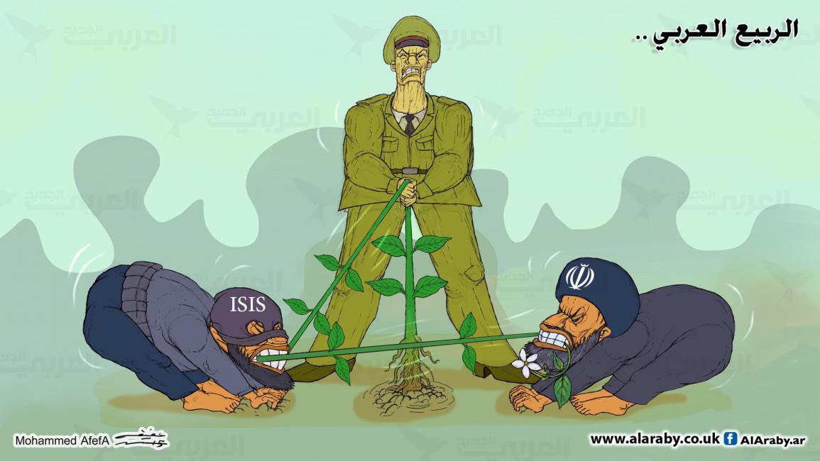 كاريكاتير الياسمين / عفيفة
