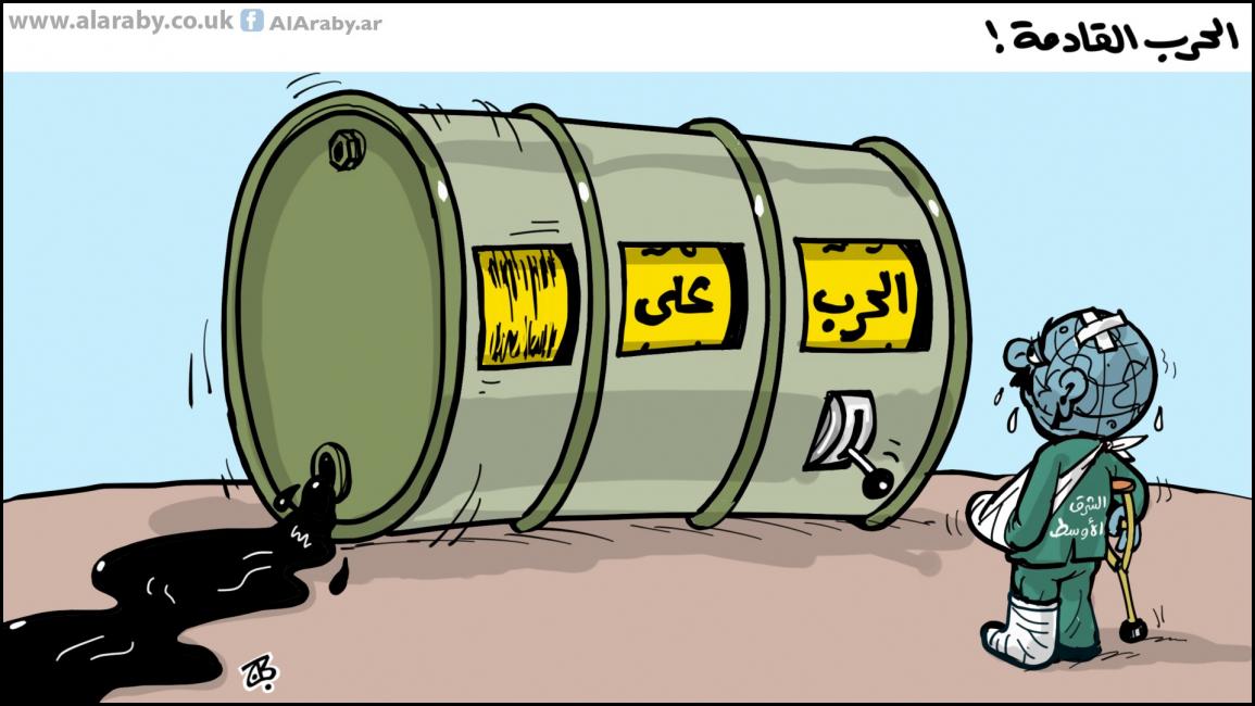 كاريكاتير الحرب القادمة / حجاج