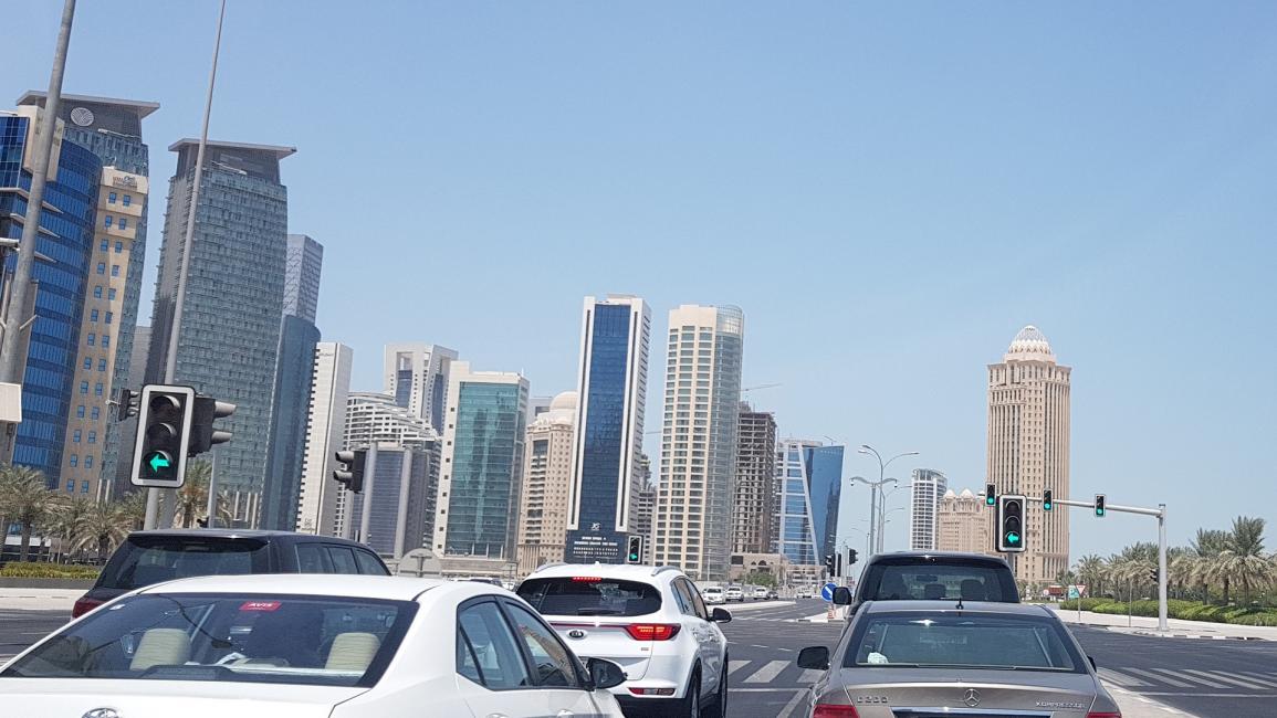 سيولة مرورية في الدوحة (العربي الجديد)
