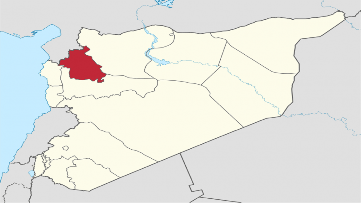 خريطة محافظة إدلب