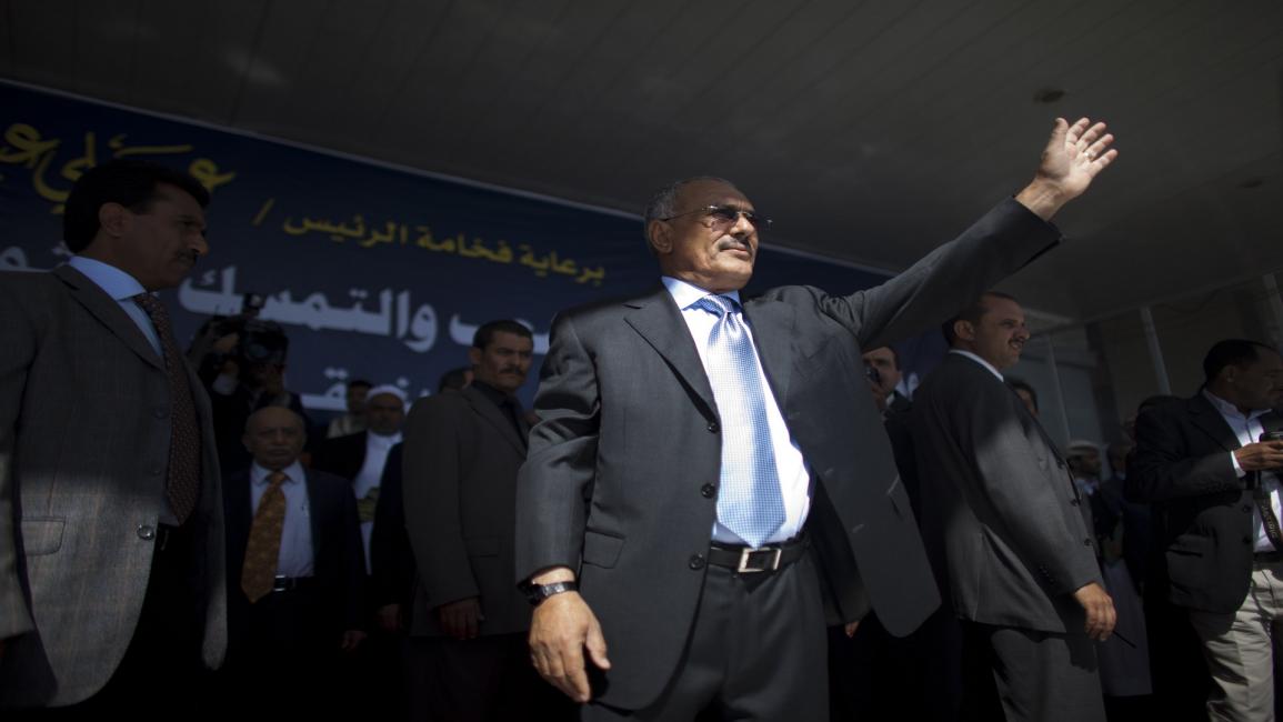 اليمن/ علي عبد الله صالح/ سياسة (Getty)