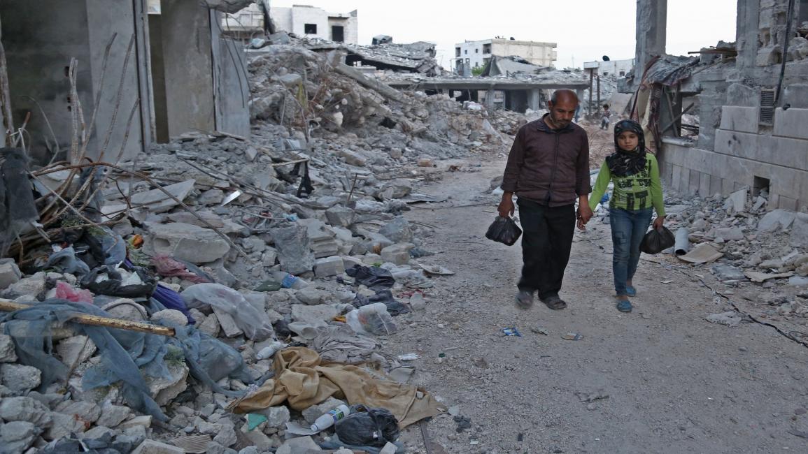 ملايين السوريين فقدوا منازلهم (نزير الخطيب/فرانس برس)