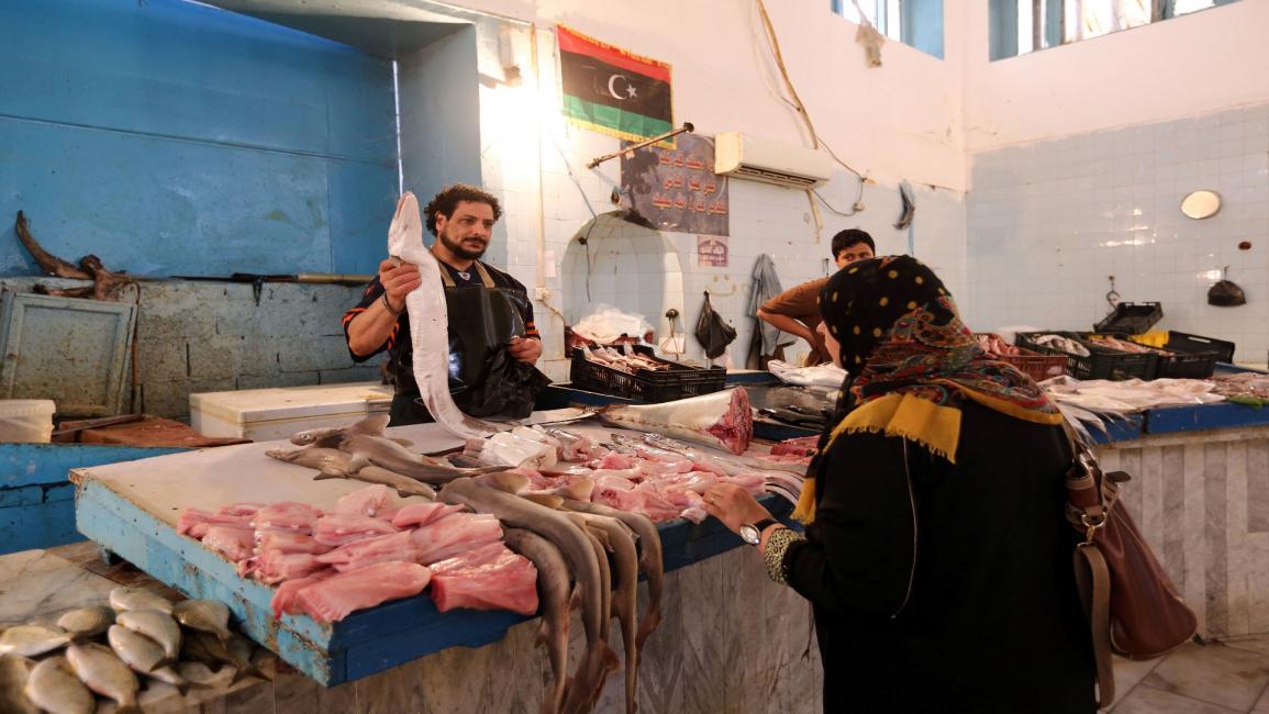 سوق السمك في طرابلس- فرانس برس