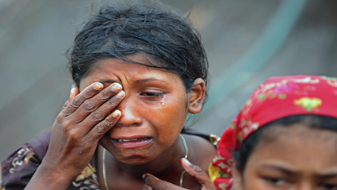 بنغلاديش-مجتمع- فتاة من الروهينغا(منير أوز زمان/فرانس برس)