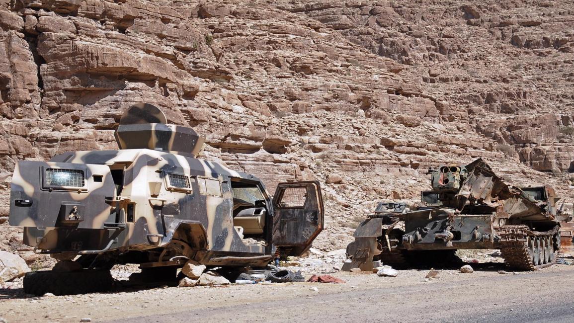 معدات عسكرية مخربة/ اليمن