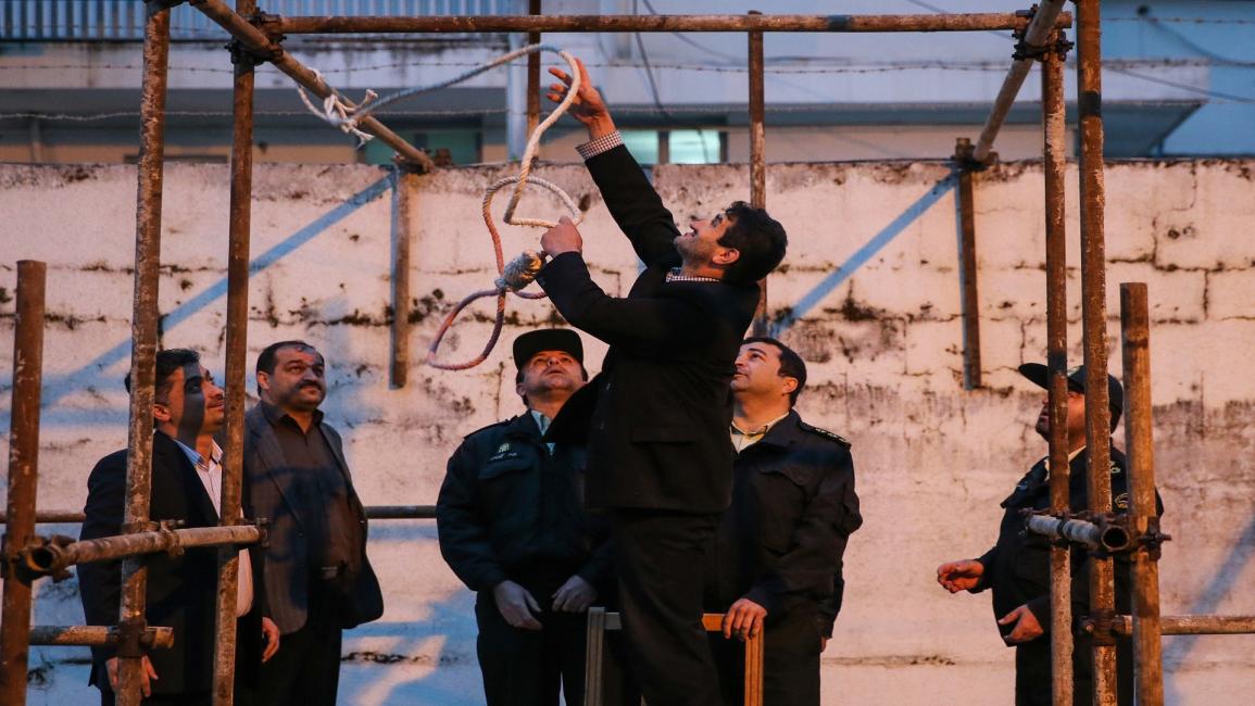 الإعدام في إيران (اراش كاموشي/فرانس برس)