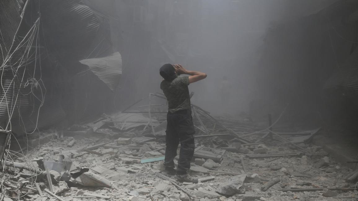 قصف جوي/ سورية