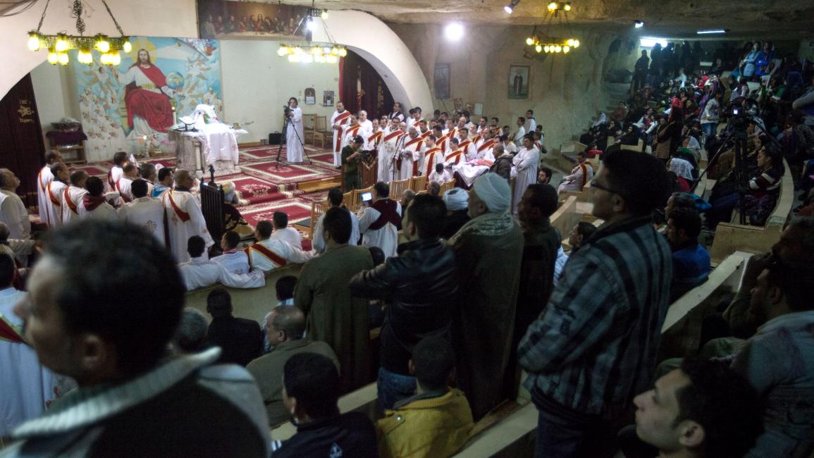 احتفالات في كنيسة قبطية في القاهرة