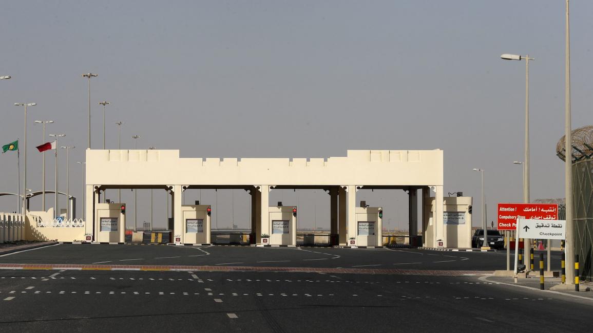 قطر/سياسة/الحدود مع السعودية/(كريم جعفر/فرانس برس)
