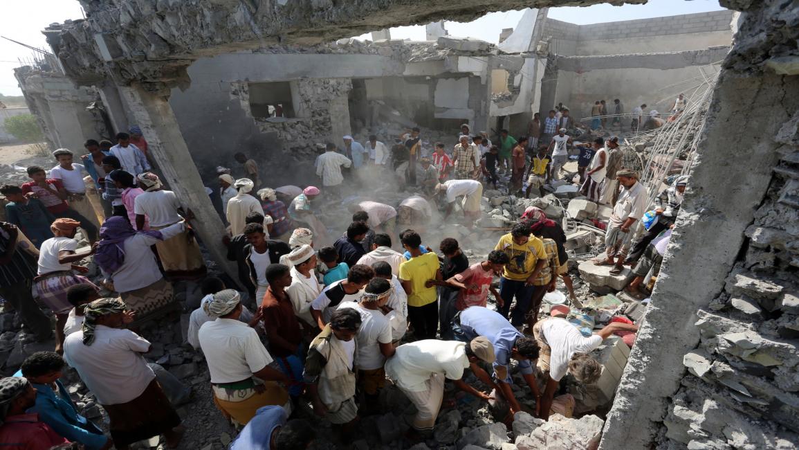 سياسة/قصف اليمن/(فرانس برس)