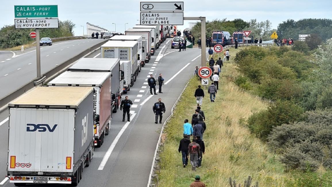 فرنسا-مجتمع-مهاجرون يحاولون عبور المانش-10-03