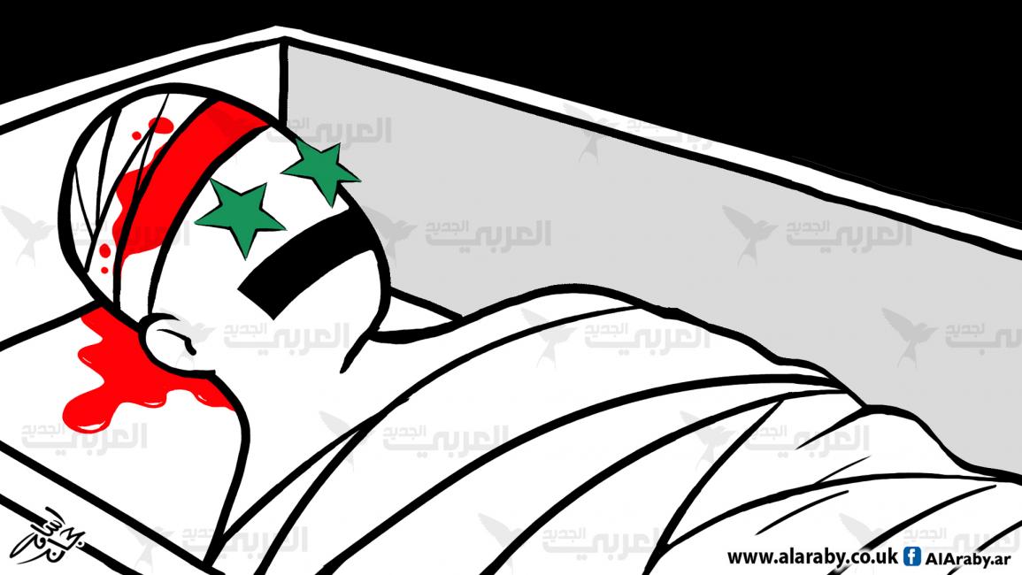 الثورة السورية - الرسام أسامة حجاج
